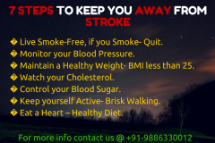 7 Steps to Keep you away from Stroke